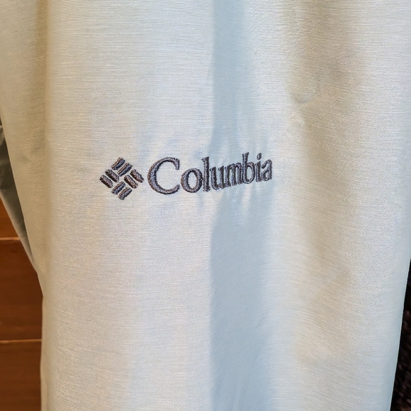 Columbia Women’s Midi Light Green Omni Shield Spring Coat Jacket Size 2X - Picture 5 of 16